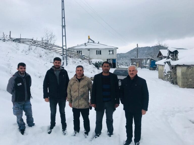 Başkan Doğan, Andırın’da kapalı yol yok