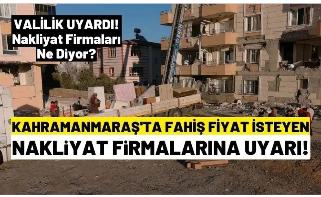 Fahiş Fiyat a uyarı geldi