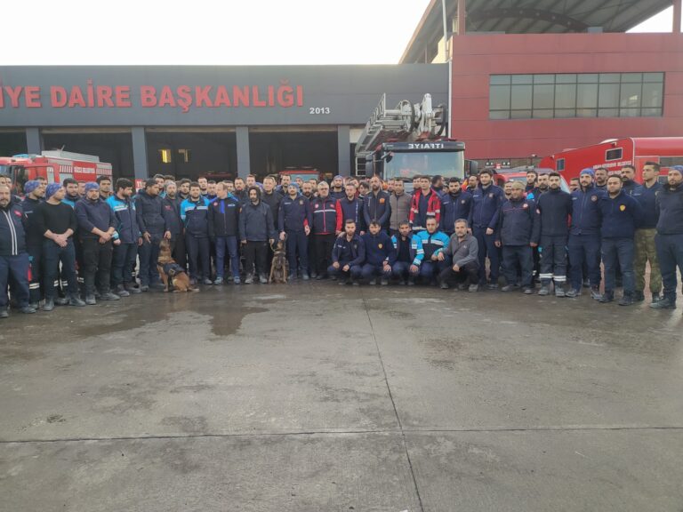 Ankara İtfaiyesi Kahramanmaraş’ta 309 canı enkazdan kurtardı