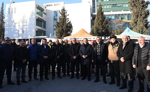 Kahramanmaraş’ta 105 Belediye Çalışıyor