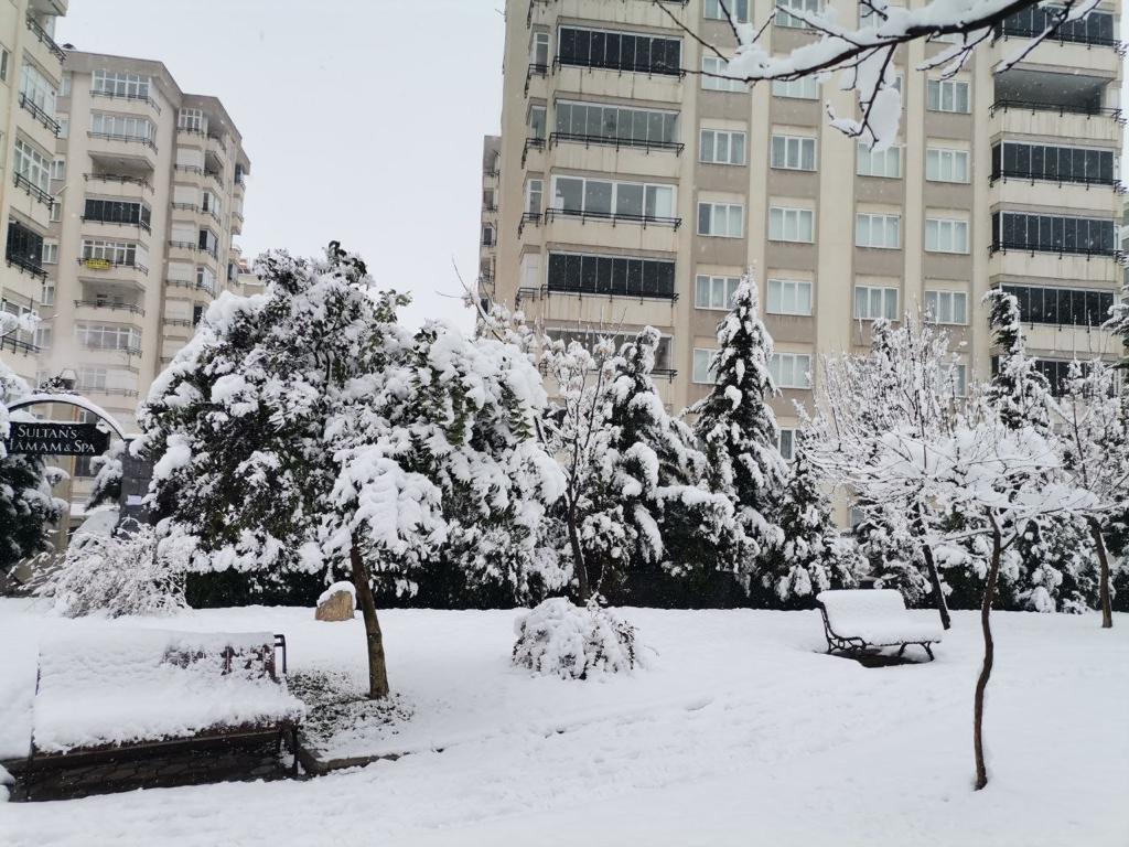 Kahramanmaraş’ta ulaşıma kar engeli