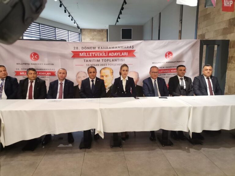MHP Kahramanmaraş Milletvekili Adayları kendini tanıttı