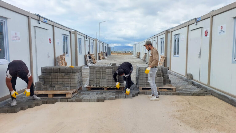 Konteyner Kent’te İmalatlar Sürdürüyor