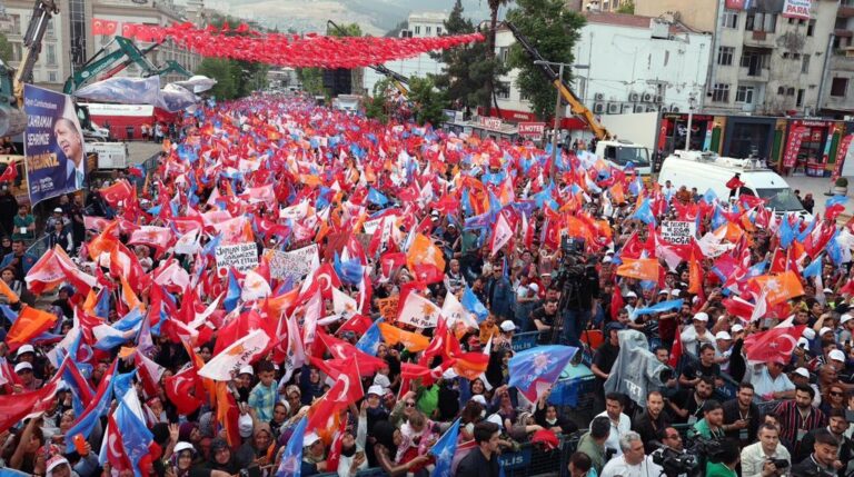 Cumhurbaşkanı Erdoğan’a Kahramanmaraş’ta Sevgi Seli