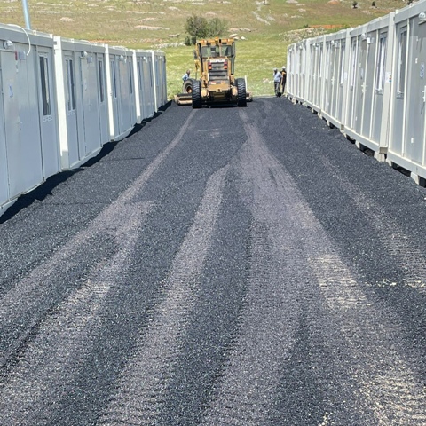 Nurhak Konteyner Kent’te Alt ve Üstyapı İmalatını Sürüyor