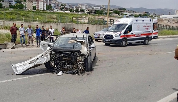 Kahramanmaraş’ta trafik kazası: 1ölü 3 yaralı