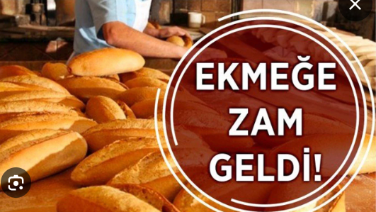 210 Gram ekmek 5 TL oldu
