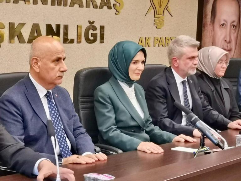 Bakan Mahinur Özdemir Göktaş Kahramanmaraş’ta