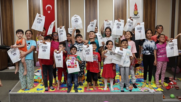 Onikişubat Belediyesi’nden çocuklara moral etkinliği