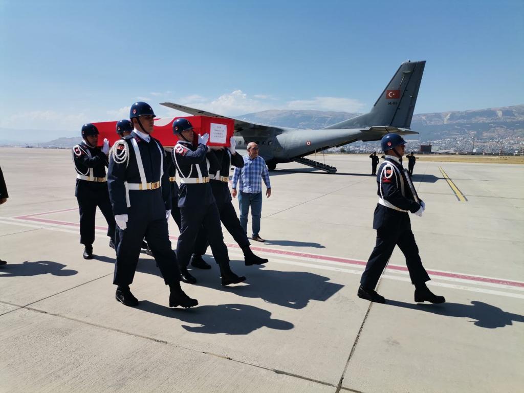 Kahramanmaraşlı şehidin cenazesi Kahramanmaraş’a getirildi