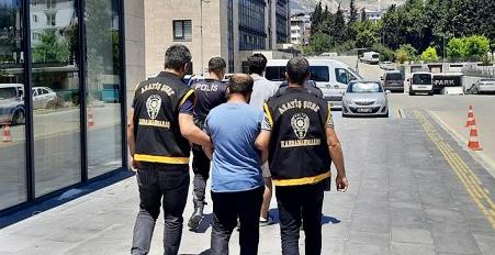 Kahramanmaraş’ta hırsızlık suçundan aranan 2 kişi tutuklandı