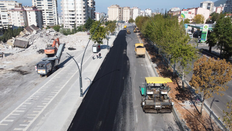 Alparslan Türkeş Bulvarı’nda 3. Etaba Başladı