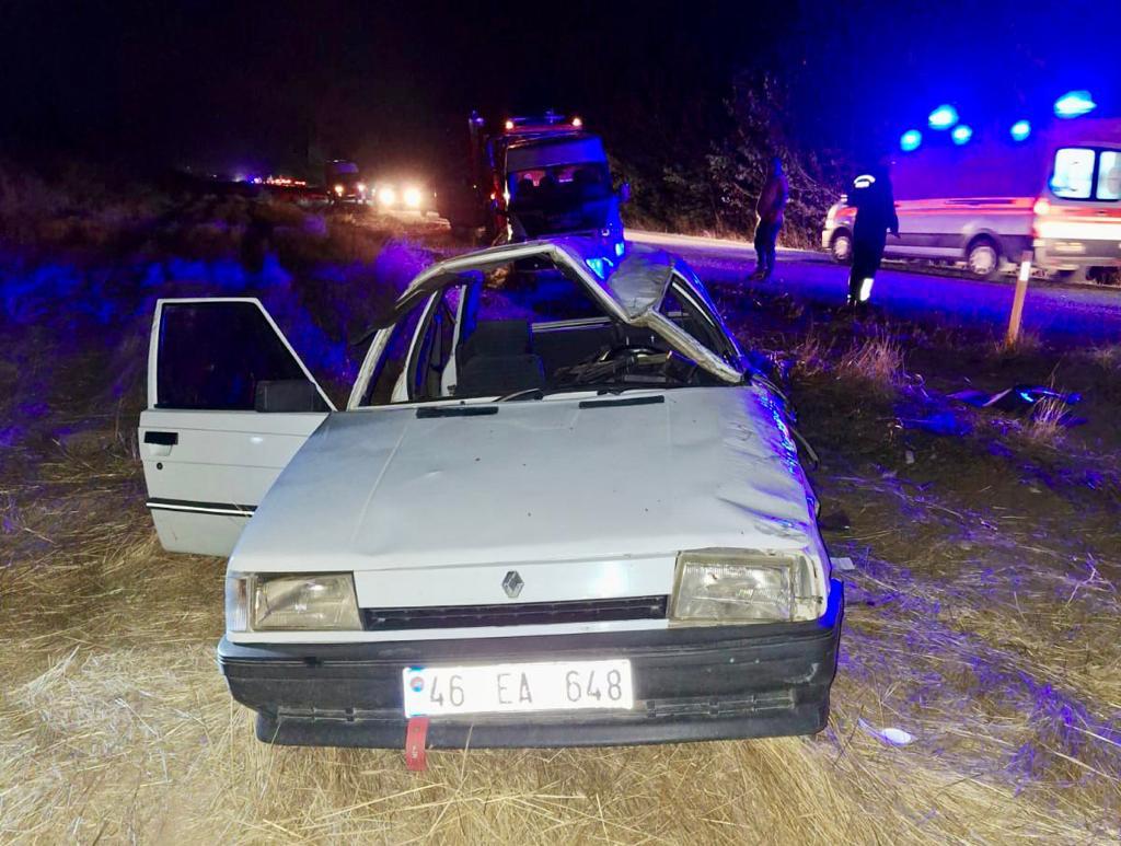 Afşin’de trafik kazasında ağır yaralanan sürücü hayatını kaybetti