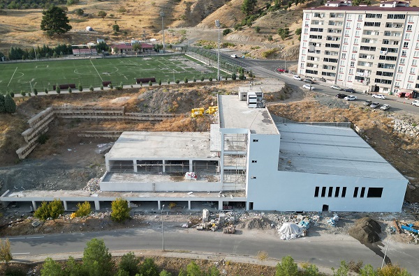 Doğukent Spor Kompleksi Projesi’nde Hızlı İlerleme