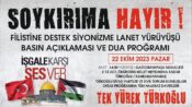 TÜRKOĞLU FİLİSTİN İÇİN TEK YÜREK