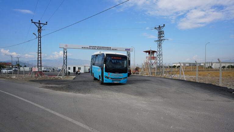 Büyükşehir’den Havaalanı Konteyner Kent’e Ulaşım Kolaylığı