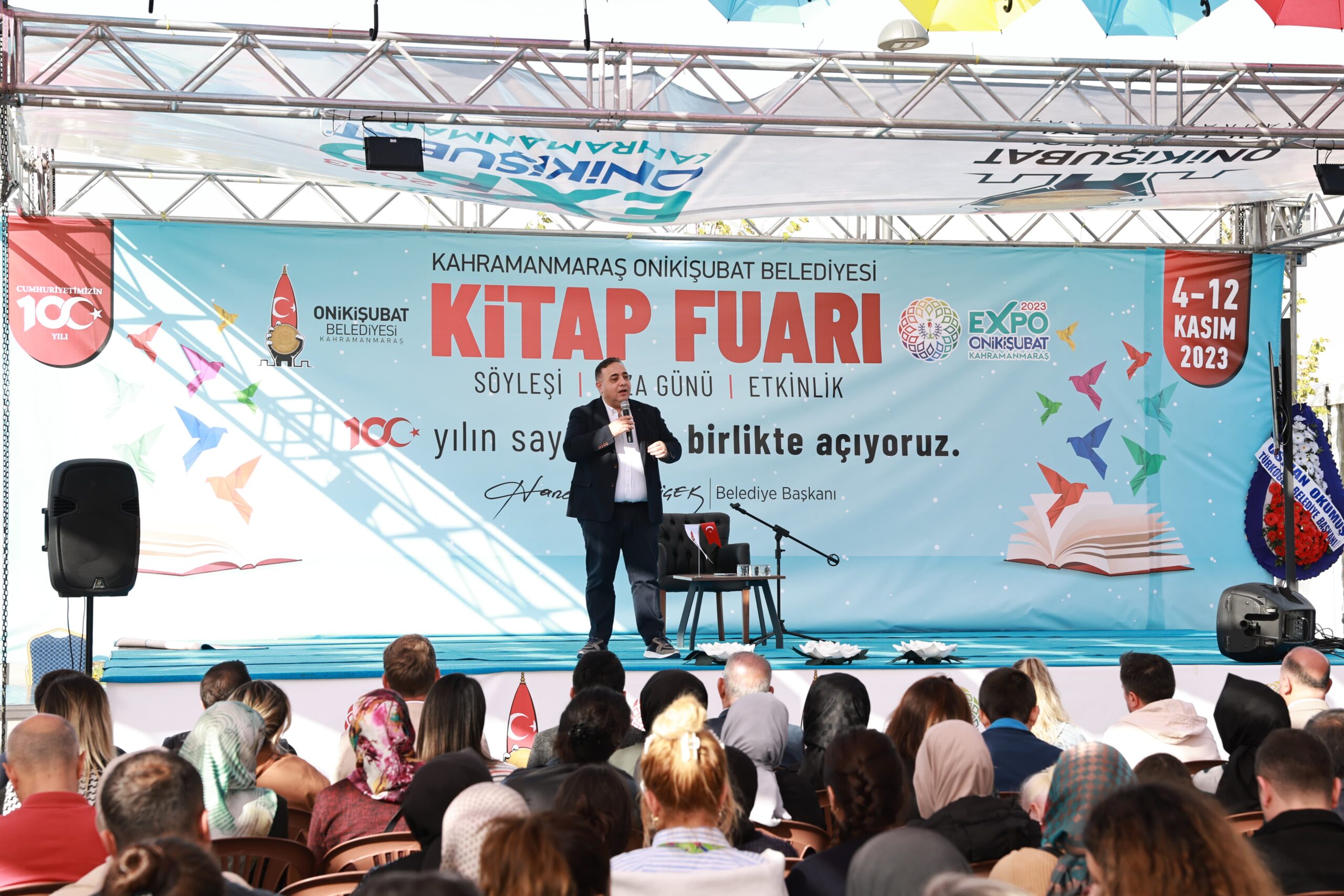 Usta Gazeteci Zafer Şahin’den EXPO 2023 Kitap Fuarı’na tam not