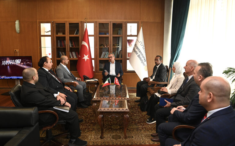 Başkan Güngör, Kuveyt Arap ekonomik kalkınma fonu heyetini ağırladı