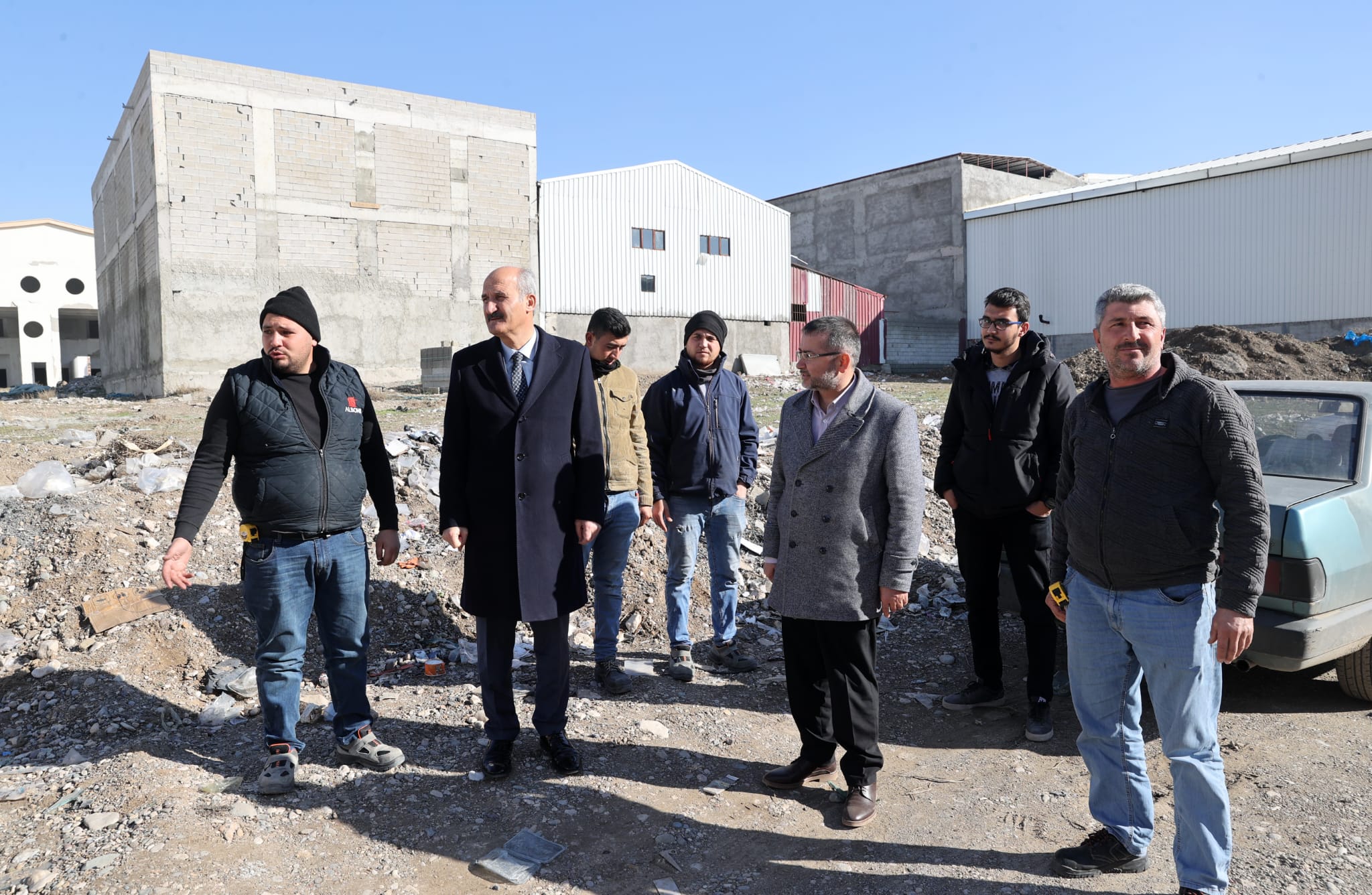 Yeni Sanayi alanında alt yapı çalışmaları devam ediyor