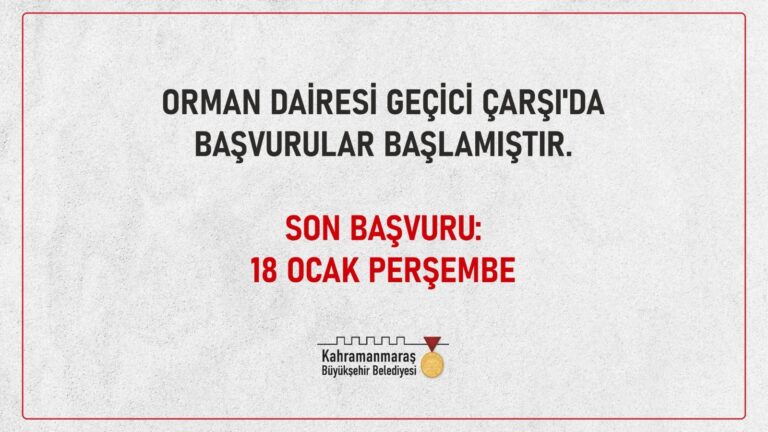 Geçici Çarşı’da yarın Son!