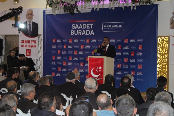 “HAK ETTİĞİN YAŞAM BU DEĞİL, BAŞKA BİR DULKADİROĞLU MÜMKÜN!”