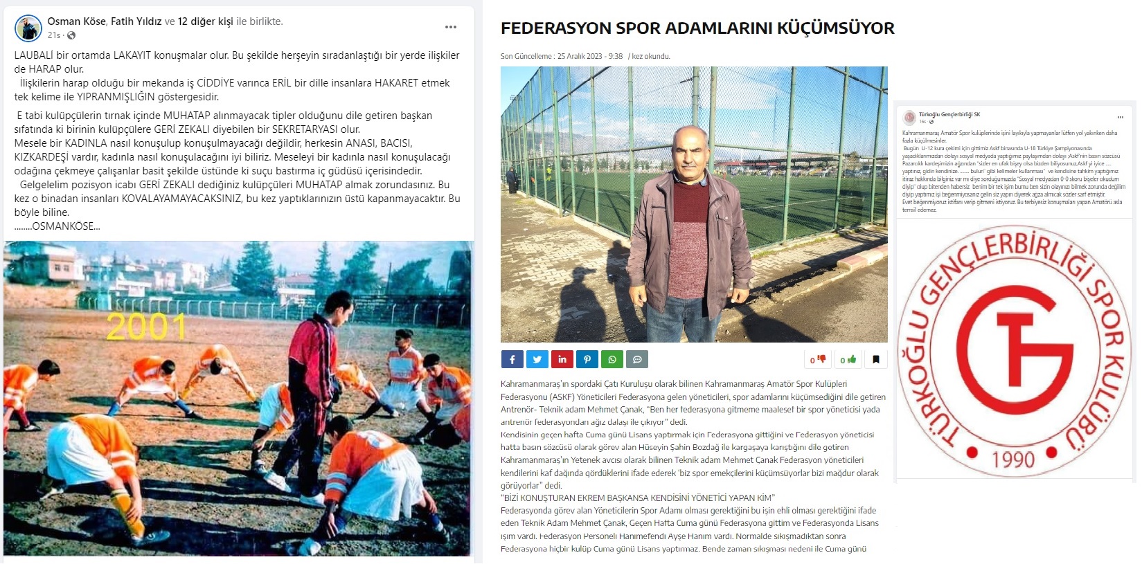 KAHRAMANMARAŞ ASKF’DE NELER OLUYOR