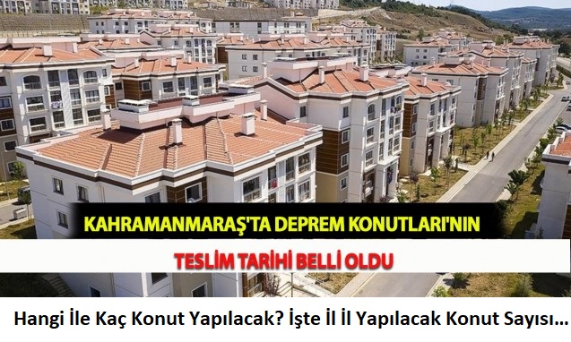 Toki Konutlarından Kahramanmaraş ne kadar faydalanacak!