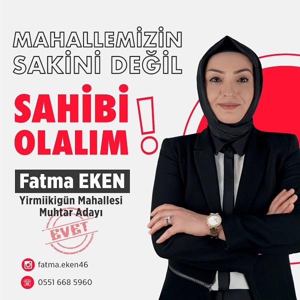 Eken; “Yirmiikigün’e Kadın Eli Değmeli”