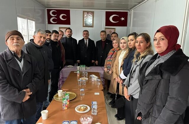 AK PARTİ PAZARCIK BELEDİYE BAŞKAN ADAYI CEYHAN ZİYARETLERİNİ SÜRDÜRÜYOR