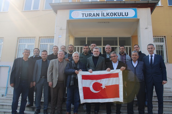 GÖRGEL, BABAOCAĞINI ZİYARET ETTİ