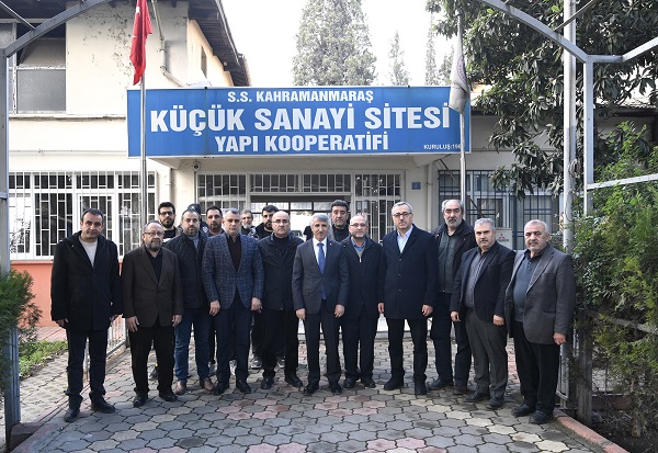 Sanayi Sitesi Esnafıyla bir araya geldiler