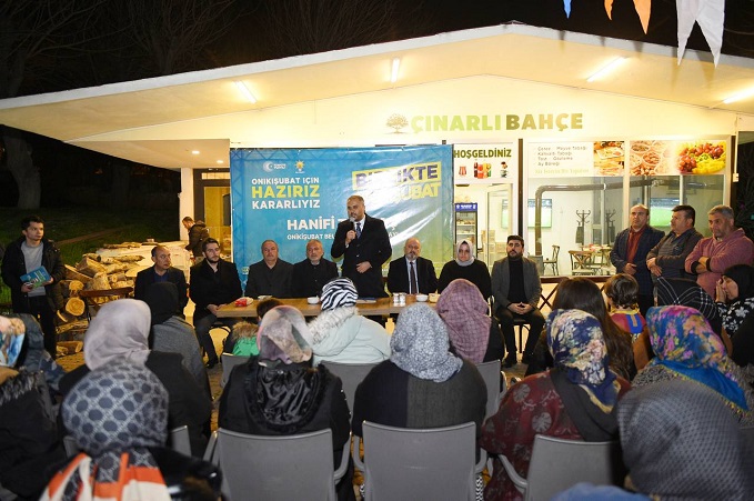 Toptaş: “Daha Yaşanabilir Onikişubat’ı Birlikte İnşa Edeceğiz”