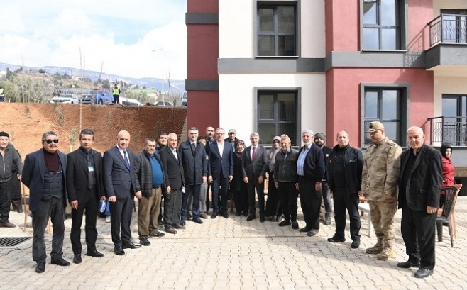 Başkan Güngör; “Kalıcı Konutları Hemşehrilerimize Hayırlı Olsun”