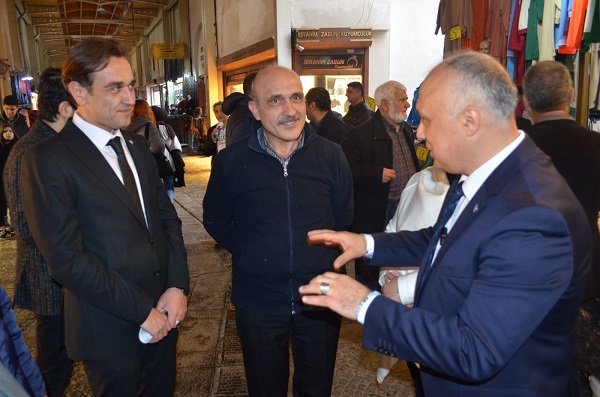 BAŞKAN ADAYI CAN, SIRTIMIZDA TAŞ TAŞIYIP ESNAFLARIMIZIN SORUNLARINI ÇÖZECEĞİZ