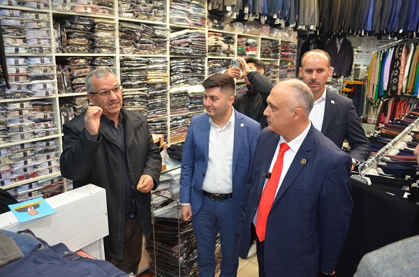 DR. SELAHADDİN CAN, ESNAFLARIMIZA CAN OLMAYA GELİYORUZ