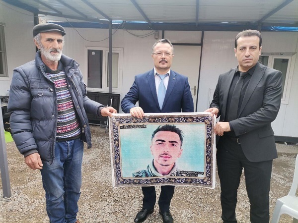 Kahramanmaraş’ta şehit ailesine özel sürpriz