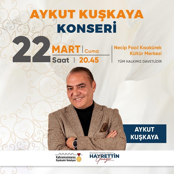 Aykut Kuşkaya, Ezgileriyle Müzik Ziyafeti Yaşatacak