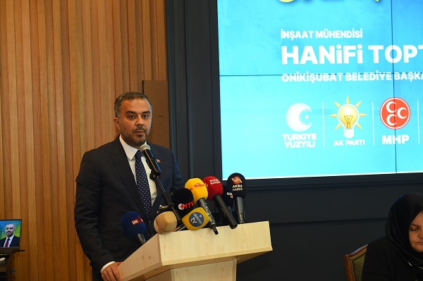 Toptaş, “Önceliğimiz Depremin Etkilerini Ortadan Kaldırmak”