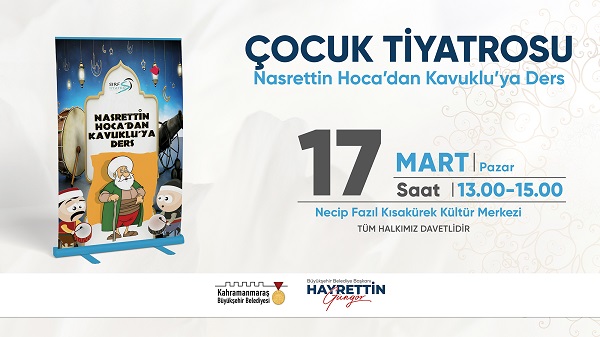 Çocuklar “Nasrettin Hoca” ile Hem Gülecek Hem Öğrenecek