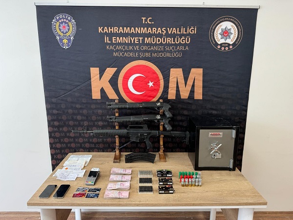 Kahramanmaraş’ta tefecilik operasyonu