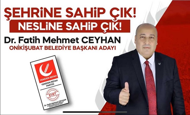 Sosyal Medya Anketleri Dr. Ceyhan’ı Onikişubat’ta Favori Gösteriyor