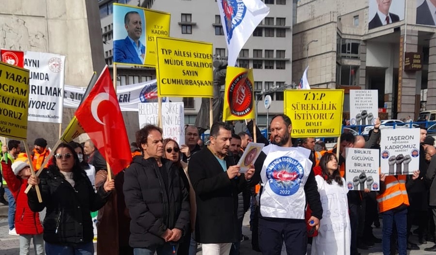 TYP Çalışanları Ankara’da Kadro Talebi İçin Toplandı