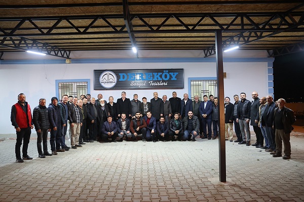 BAŞKAN OKAY, DEREKÖY VE BULANIK’TA VATANDAŞLARLA BİR ARAYA GELDİ