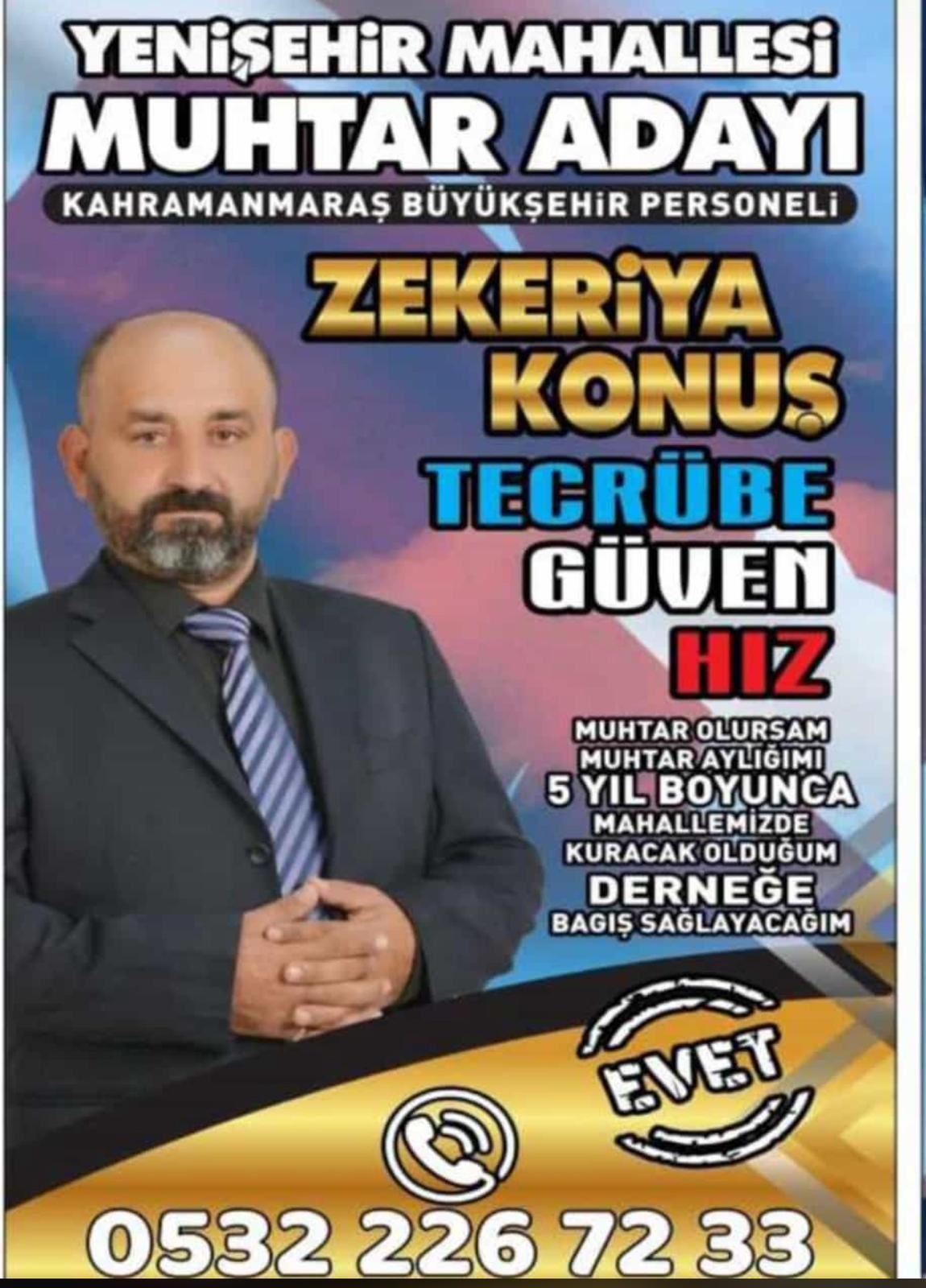 YENİŞEHİRİN YENİ MUHTAR PROJELERİ