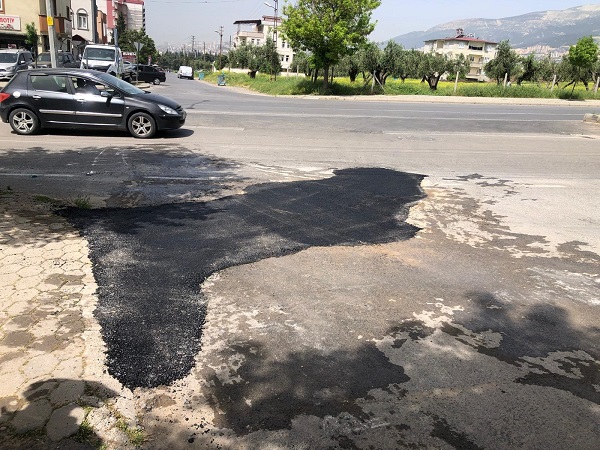 Dulkadiroğlu’nda Yol Bakım Çalışmaları devam ediyor