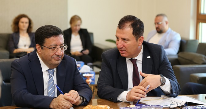 TSKB Genel Müdürü Bilgiç’ten KMTSO’ya Ziyaret