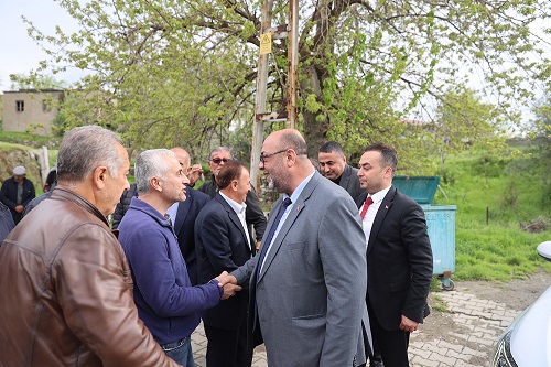 Başkan Akpınar, Mahalle ziyaretleri yaparak Vatandaşlarla hasbihal etti