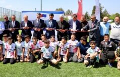 Kahramanmaraş Karacasu-Ferhuş Futbol Sahası resmi olarak hizmete açıldı