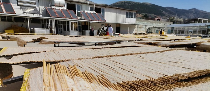 Kahramanmaraş’ta bayrama özel cips tarhana ürettiler