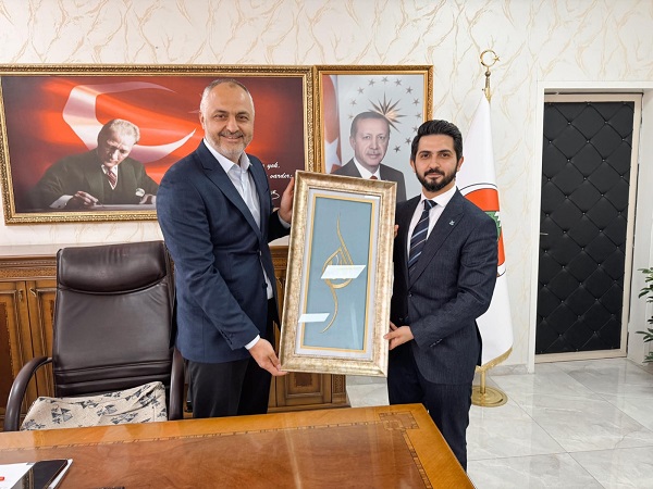 TÜGVA İl Başkanından, Başkan Gökşen’e Ziyaret
